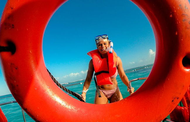 Paseo en el catamarán Caribbean Sea con visita a la laguna - Tour de medio día - Foto 4