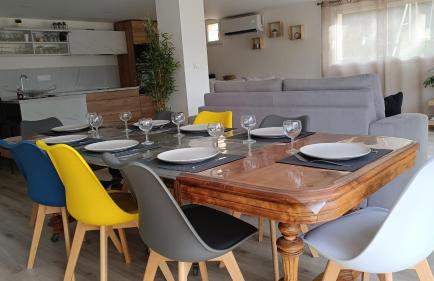Gîte des Gones Maison 3 étoiles 10 personnes Jardin Lyon Eurexpo - Foto 45