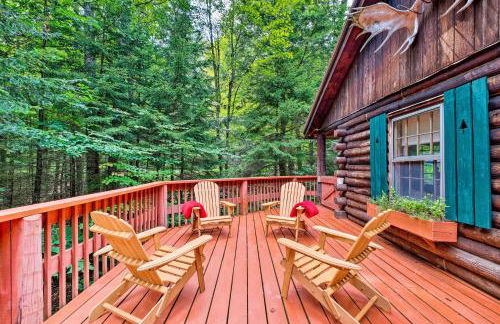 Private Wooded Cabin 7 Mi to Mount Snow! - Foto 1