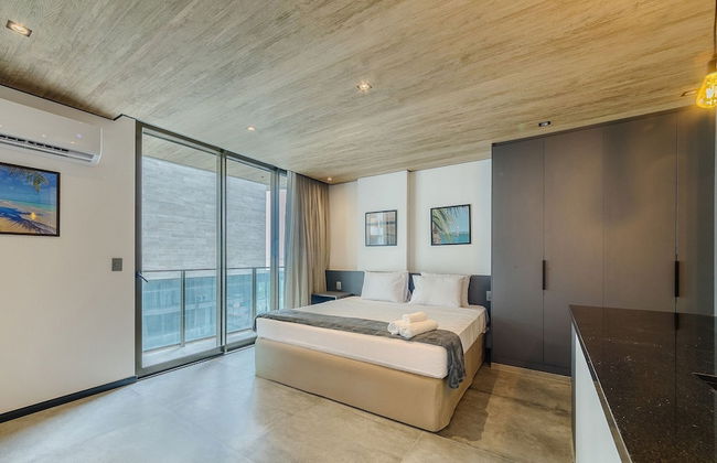 NWTs - Estúdios com Vista Lateral Mar - Photo 19