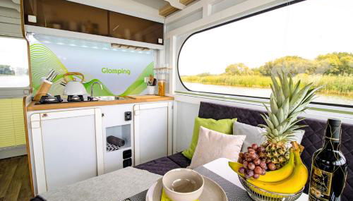 Hausboot FIONA im Yachthafen Berlin-Schmöckwitz auf der Spree und dem Müggelsee von Anfang April bis Ende Oktober - Foto 3