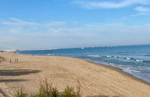 Ático con terraza y vistas al mar - Playa tranquila - Oliva - Photo 4
