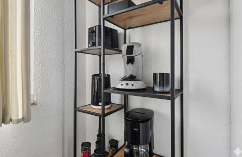 Getaway Apartment mit Balkon - Ruhiges Business-Apartment - direkte S-Bahn nach Messe DUS & ESS - Foto 16