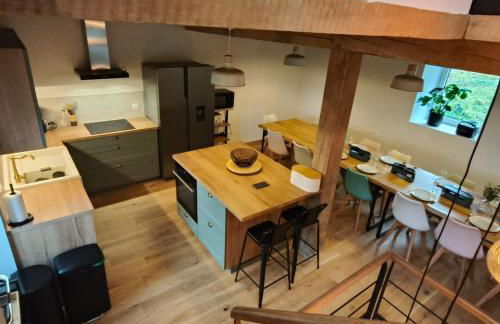 Gîte de rural de 15 personnes, bain nordique, rivière et nature - Foto 5