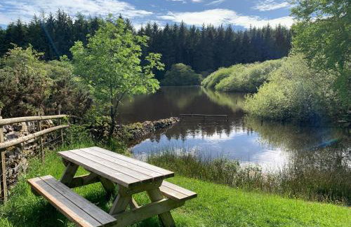 The Nook at Pentregaer Ucha, with tennis court & lake. - Foto 15