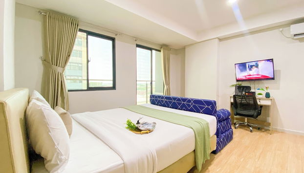 Comfort And Simply Look Studio Daan Mogot City Apartment - Foto 2, Habitación