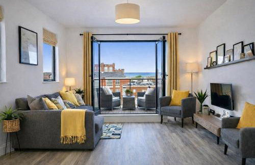 Margate Penthouse Private Balconies Sea Glimpses Gated Parking Air-Con The Penthouse Margate - Photo 5