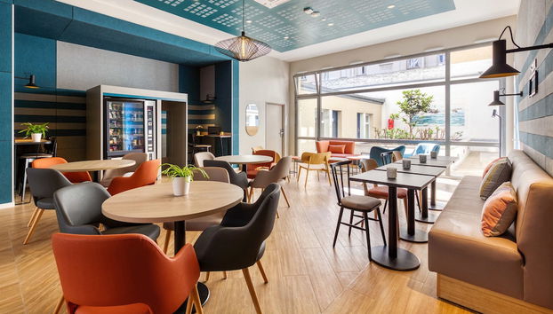 Zona de estar del vestíbulo