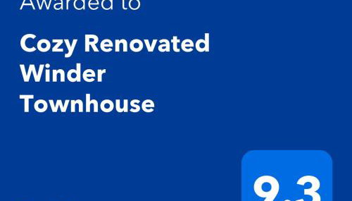 Cozy Renovated Winder Townhouse Traveller Awards 2025 Winner - Foto 2