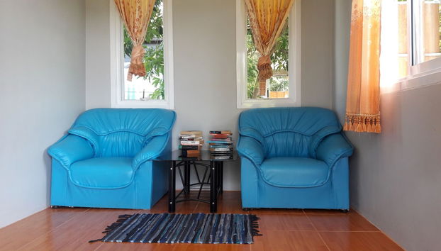 Zona de estar del vestíbulo