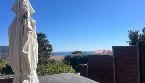 Vue mer, petite piscine, climatisation,spa extérieur,parking TOUT PRIVES - Foto 4