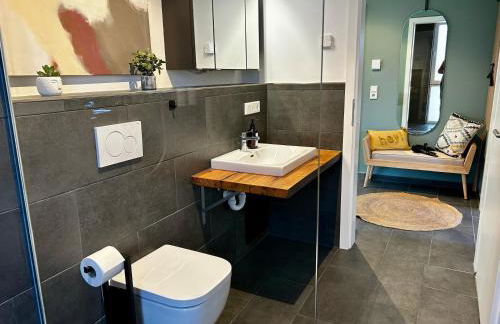 LITELIVING Cozy Suite - Sauna - Balkon - Parken - BBQ - Modern & Gemütlich - Foto 15