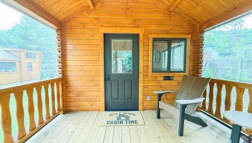 SaunaHaus - Log Cabin plus Private Sauna by the Brook - Foto 5