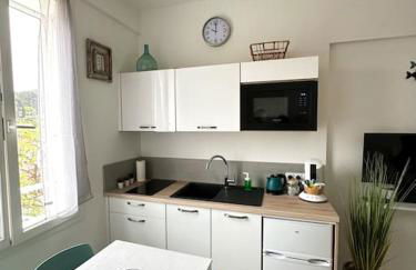 Studio Le Calypso les pieds dans l'eau 10 m mer - Foto 7