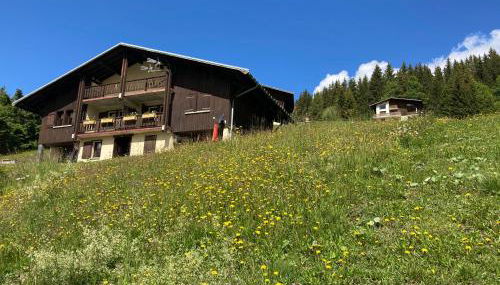 Demi Chalet Le LACHAT - Photo 4, Garden, Garden view