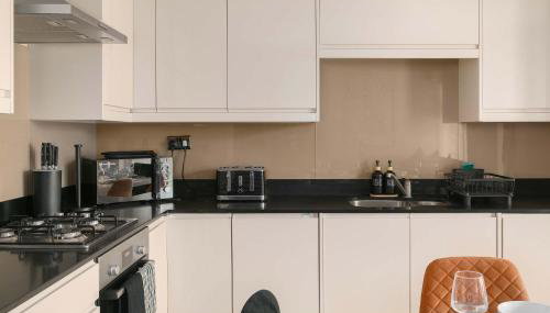 Luxury Hoxton 2 Bedroom 2 Bathroom Apartment With Balcony Sleeps 6 - Foto 5, stove, toaster