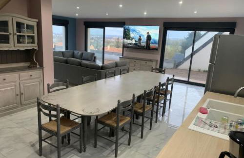 Villa piscine/spa privé intérieur 33° ZOO DE LA FLECHE 24h DU MANS - Photo 54