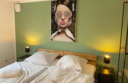 Premium-Apartment, 4 Betten, Nahe Ulm für Familien und Gruppen,Hund - Foto 3