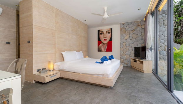 Open Hill View 3BR Natural Park Villa 1 - Foto 5, Habitación