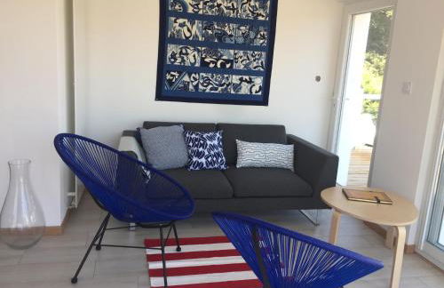 La Falaise Bleue - Vue mer - Plage à pied - Foto 11