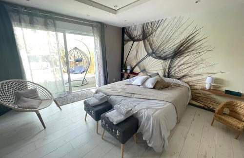 Gîte Les Eaux du Moulin piscine chauffée et jacuzzi - Foto 33