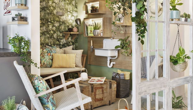 Zona de estar del vestíbulo