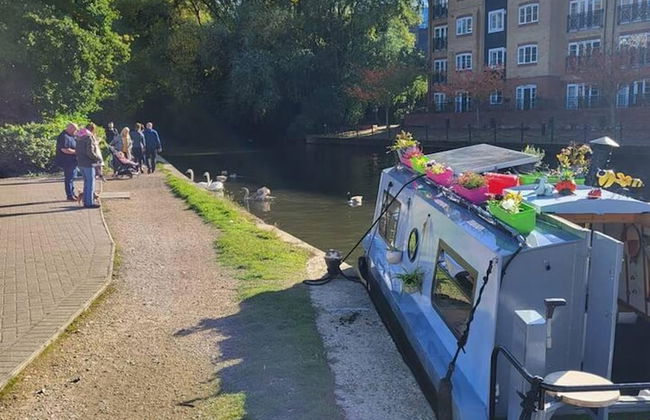 Charming Baby Narrowboat Apsley Marina - Foto 7