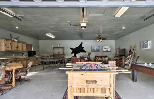 Fire Pit and Game Room Heber-Overgaard Cabin! - Foto 24