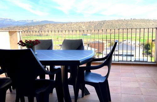 Quiet apartment in the heart of town with a large terrace l'Abatanador - Foto 2