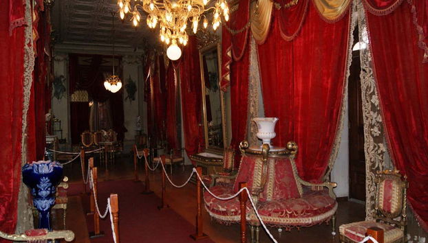 Interior do palácio Alvarado