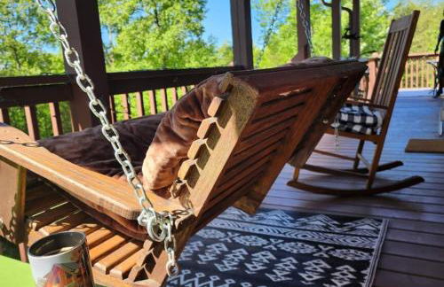 Solar powered log cabin with mountain views, 3acres - Foto 8