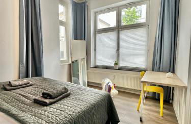 Erholsame City-Erdgeschosswohnung mit Veranda, Grill und Parkplatz D46EG - Photo 18