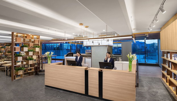 Joysuites Nantong - Foto 3, Salón en el vestíbulo