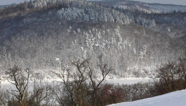 Blick von der Unterkunft