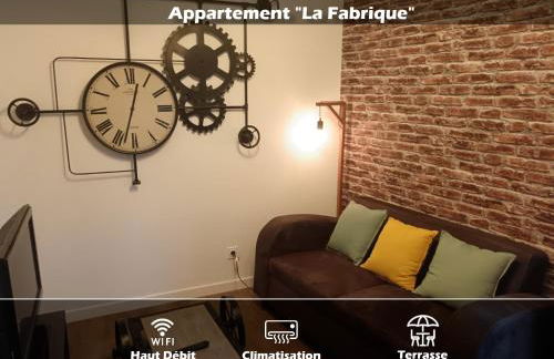 Loft La Fabrique - Wifi HD - Télé - Clim - Foto 1