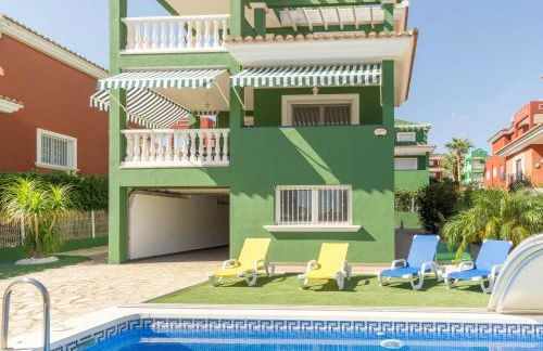 Grande Villa privada, 4 dormitorios , 3 baños, aire acondicionado , piscina, Wifi - ES-389-16 - Foto 1