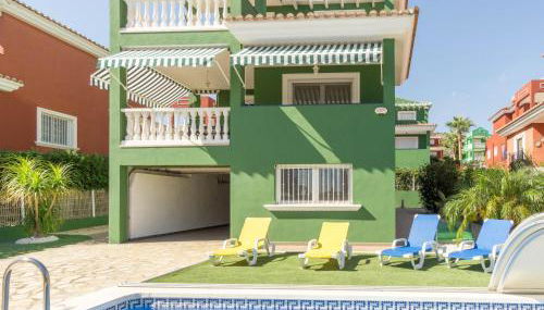 Grande Villa privada, 4 dormitorios , 3 baños, aire acondicionado , piscina, Wifi - ES-389-16 - Foto 1