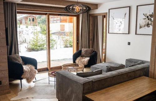 Mont d'arbois, 3 chambres avec terrasses et sauna dans la résidence - Photo 47