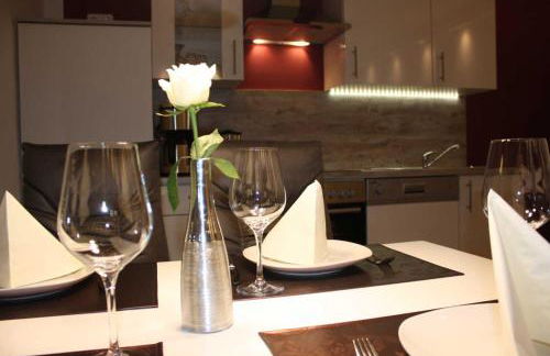 4 Sterne Ferienwohnung Schlossblick Sauna Pool Whirlpool pri - Foto 51