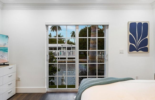 Fort Lauderdale 4Bd Villa Waterfront Dock Pool - Foto 37