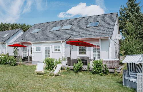 Ferienhäuser Insel Usedom Haus Milo 5 - Blick aufs Achterwasser! Whirlpool und Sauna - Foto 2