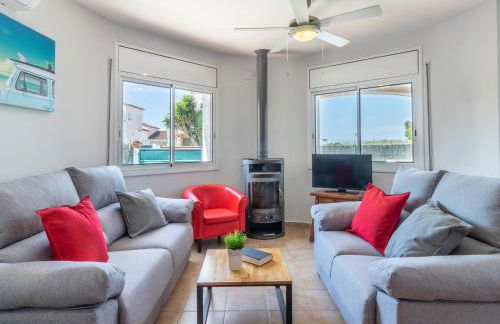 Casa con Piscina, A/A, Wifi, Barbacoa, a 200 m de la Playa - ES-89-75 - Foto 13