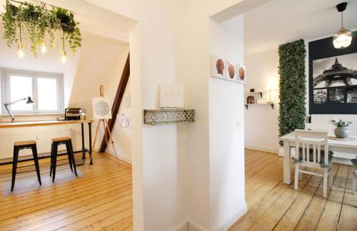 SECRET HIDEAWAYS boho ARTstudio mit smartHome nahe City l Messe l Hbf - Photo 19