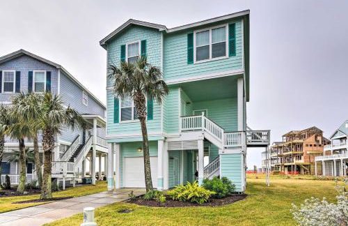 Breezy Galveston House with 2 Decks and Ocean Views! - Foto 29