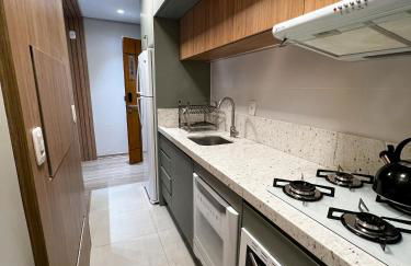 Apto moderno com lareira, piscina aquecida e infra completo em Gramado - Photo 44