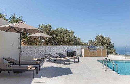 Villa Santa Ιrini 1 - With Heated Pool - Foto 3