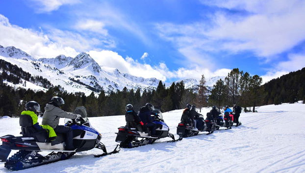 Recorrido por la nieve pirenaica