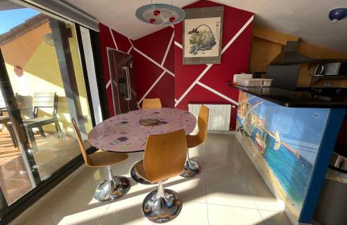 Appart Duplex Roses Plage - Foto 4