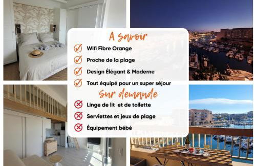 Béréa - Les Cormorans - Vue port et mer - Foto 21