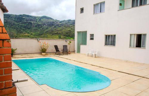 Ap Ouro Pret - com piscina aquecimento solar e churrasqueira - Foto 17